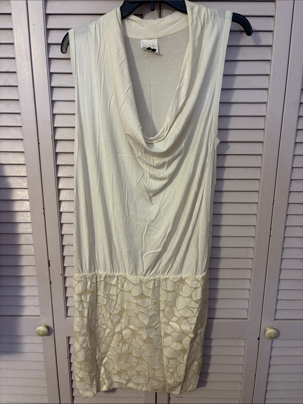 Nicole Miller Drape Neck Dress